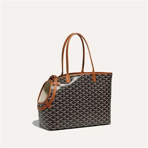 goyard tote with dog|goyard bag where to buy.